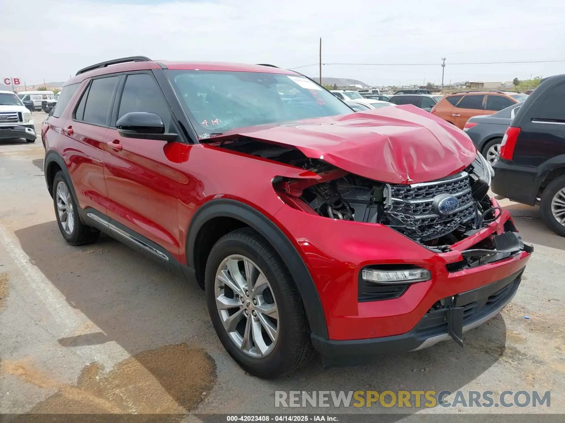 1 Photograph of a damaged car 1FMSK7DH9RGA15950 FORD EXPLORER 2024