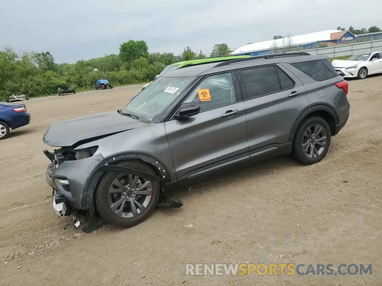 1 Photograph of a damaged car 1FMSK8DHXRGA12688 FORD EXPLORER 2024
