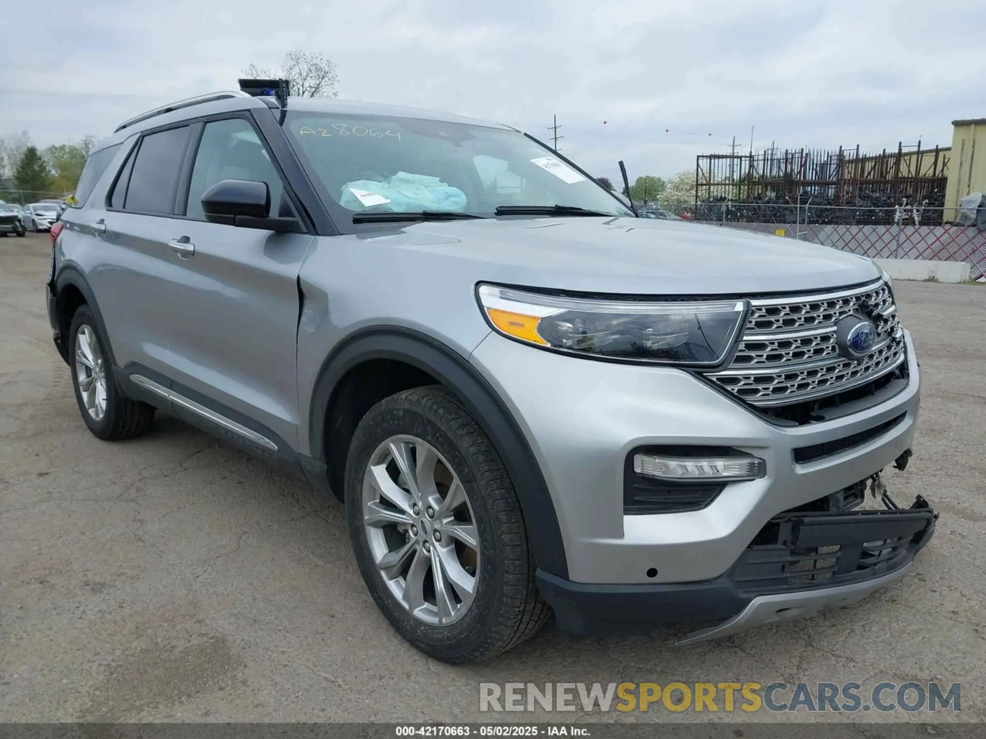 1 Photograph of a damaged car 1FMSK8FH1RGA28064 FORD EXPLORER 2024