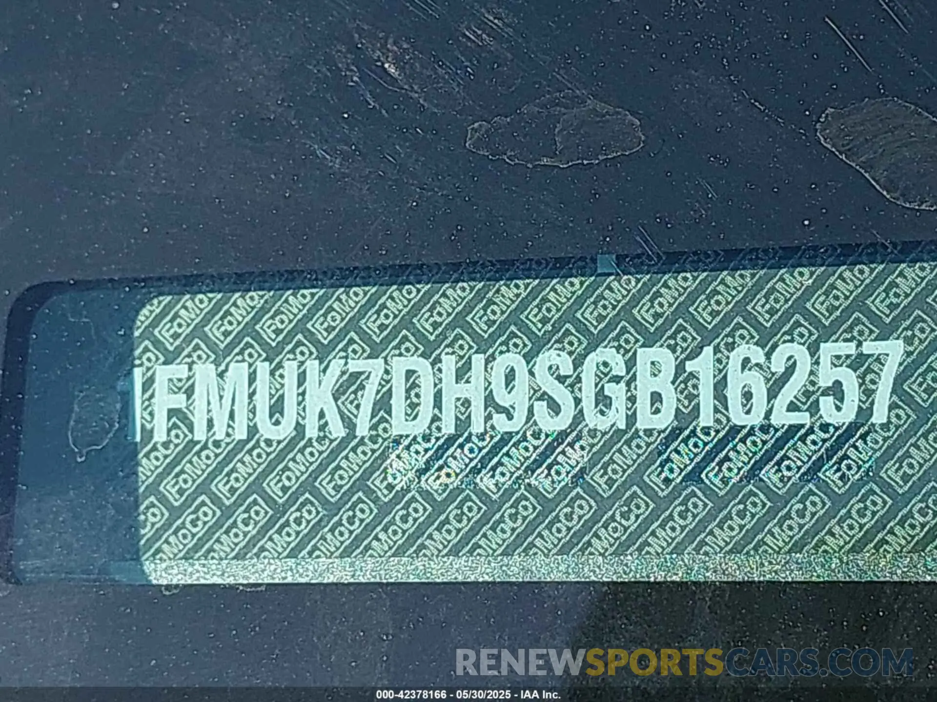 17 Photograph of a damaged car 1FMUK7DH9SGB16257 FORD EXPLORER 2025