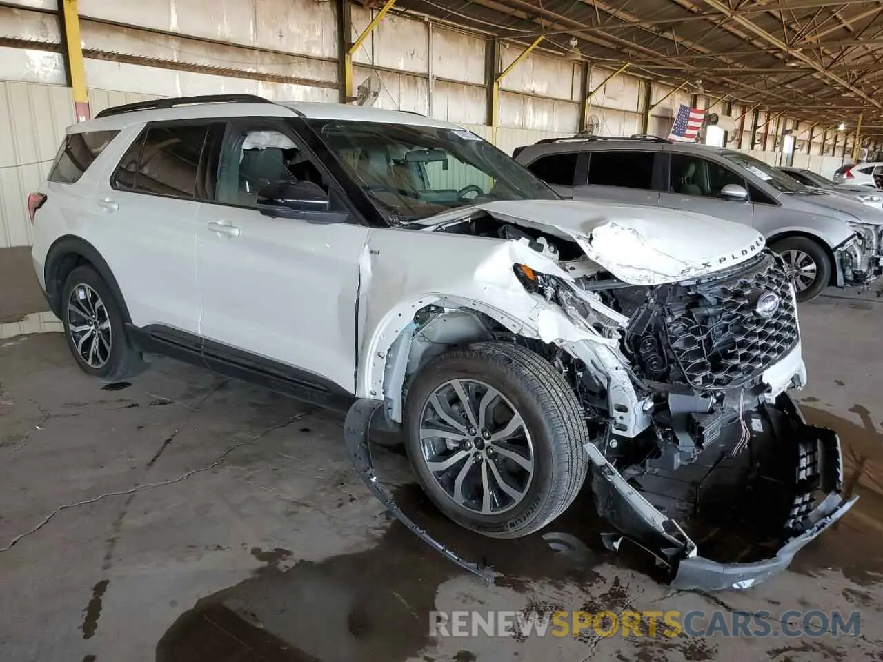 4 Photograph of a damaged car 1FMUK7KH3SGA50405 FORD EXPLORER 2025