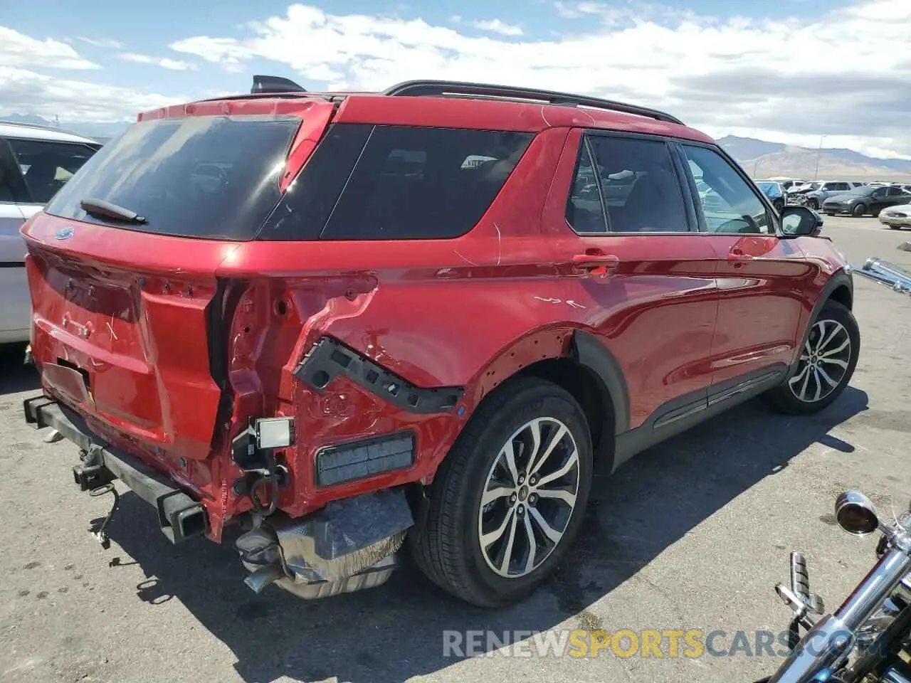 3 Photograph of a damaged car 1FMUK7KH9SGA40462 FORD EXPLORER 2025