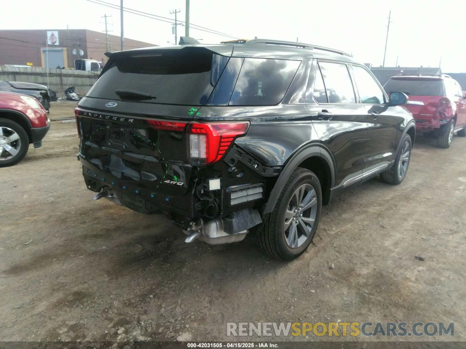 4 Photograph of a damaged car 1FMUK8DH7SGA20746 FORD EXPLORER 2025