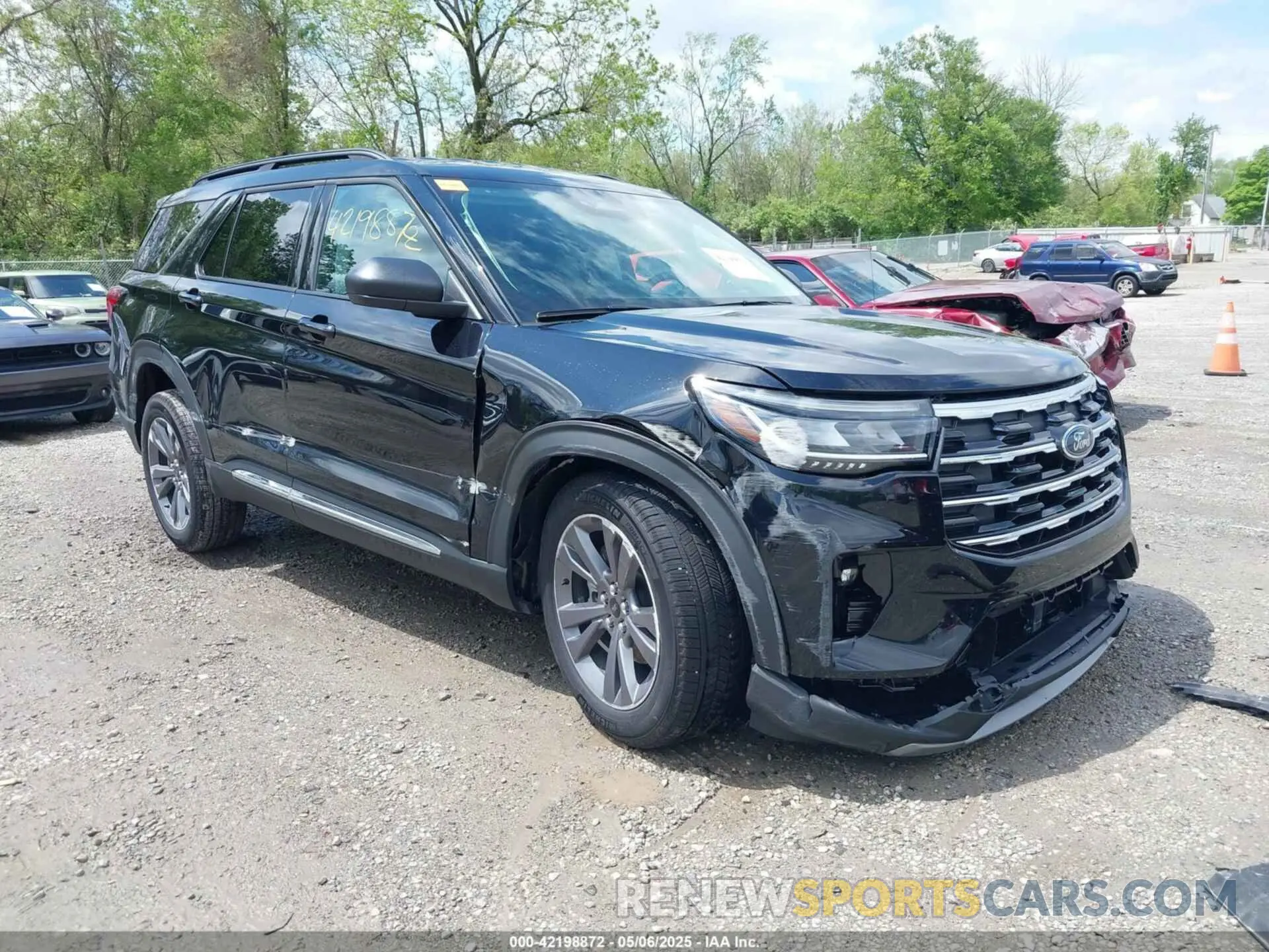 1 Photograph of a damaged car 1FMUK8DH8SGB17695 FORD EXPLORER 2025