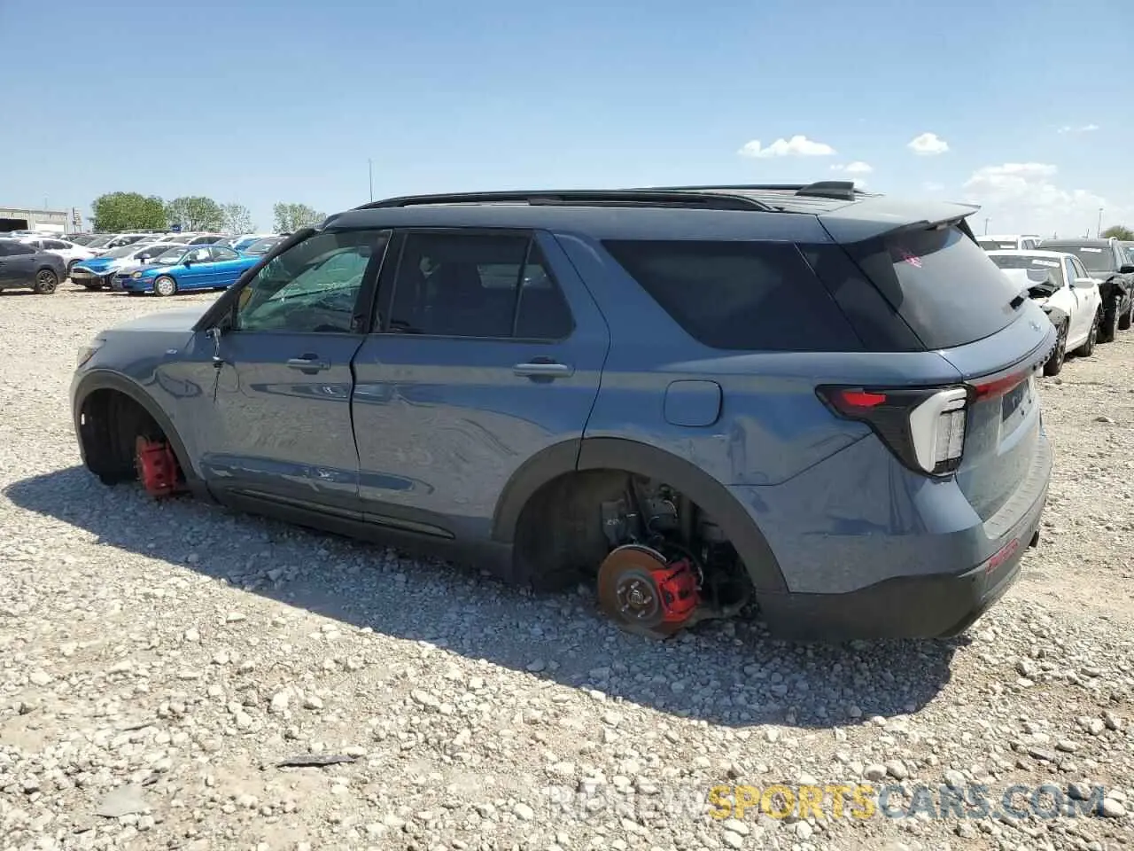 2 Photograph of a damaged car 1FMUK8KH3SGA21217 FORD EXPLORER 2025