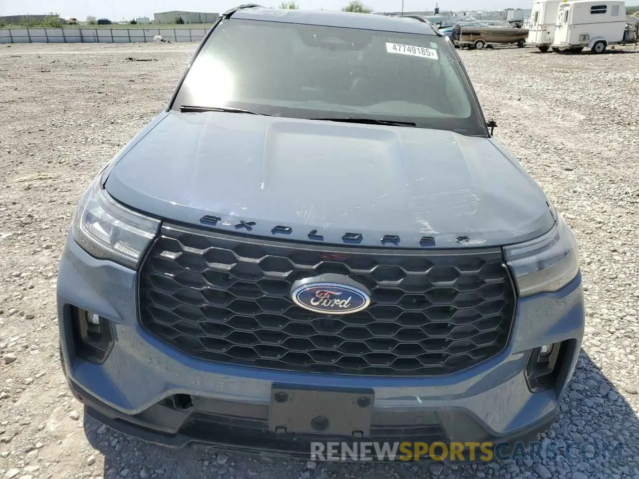 5 Photograph of a damaged car 1FMUK8KH3SGA21217 FORD EXPLORER 2025