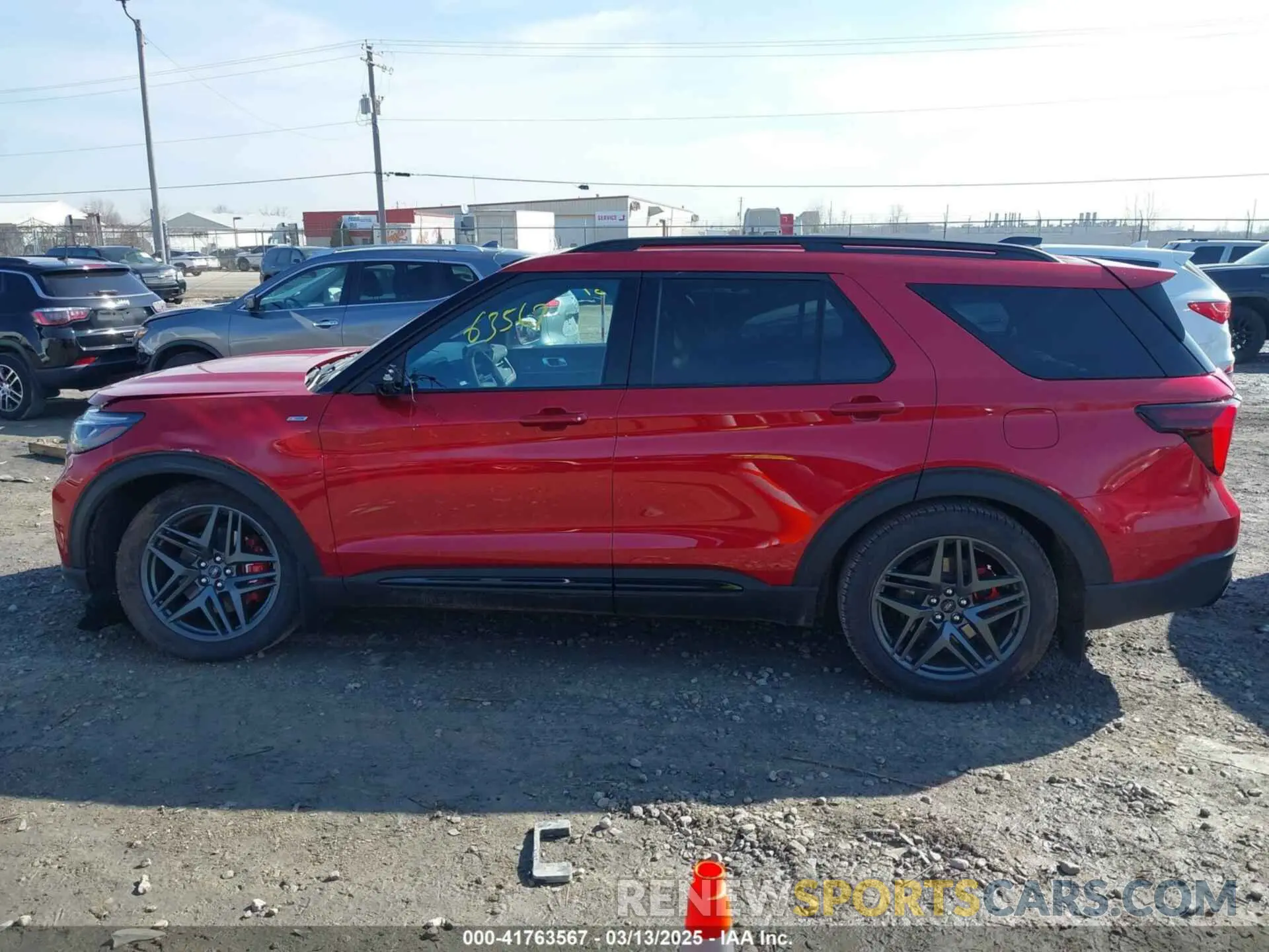 14 Photograph of a damaged car 1FMUK8KH4SGB24923 FORD EXPLORER 2025