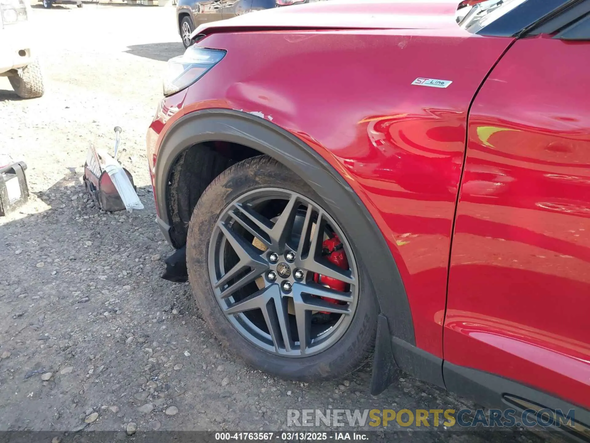 17 Photograph of a damaged car 1FMUK8KH4SGB24923 FORD EXPLORER 2025