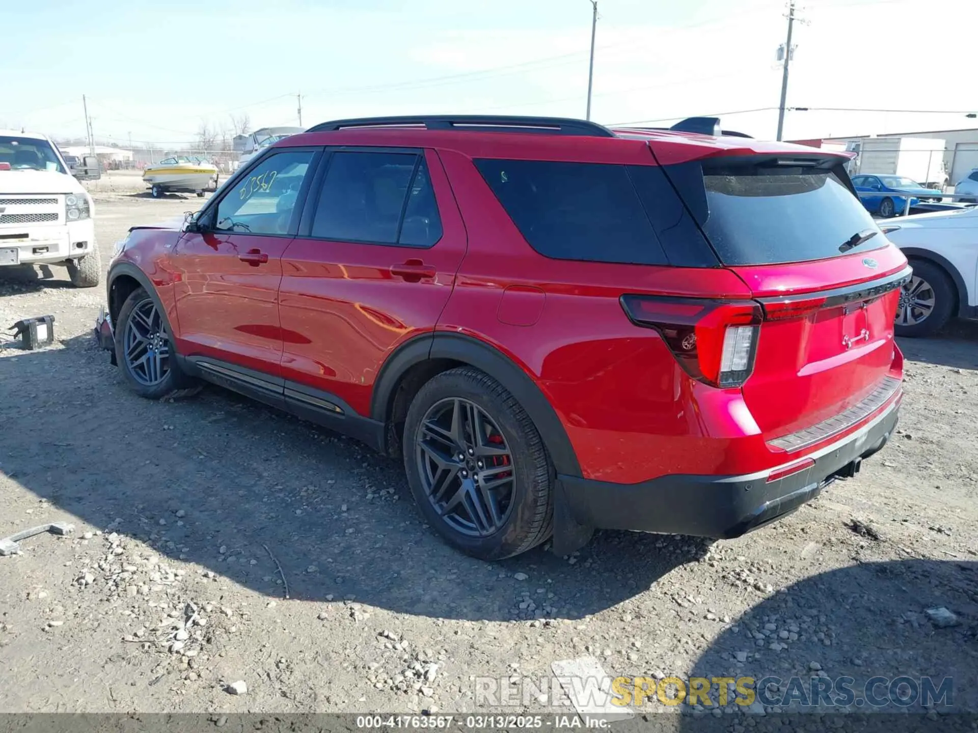 3 Photograph of a damaged car 1FMUK8KH4SGB24923 FORD EXPLORER 2025