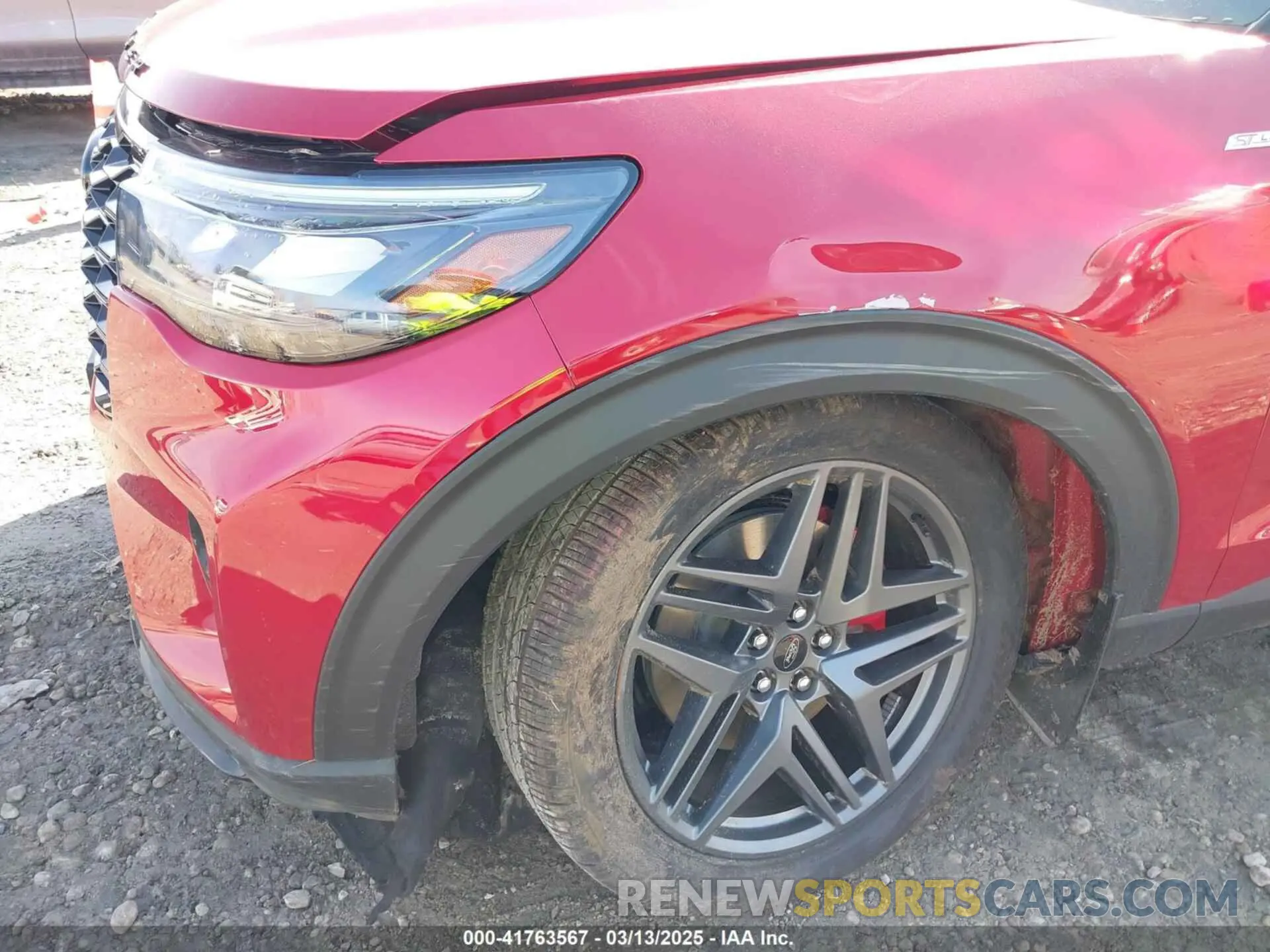6 Photograph of a damaged car 1FMUK8KH4SGB24923 FORD EXPLORER 2025