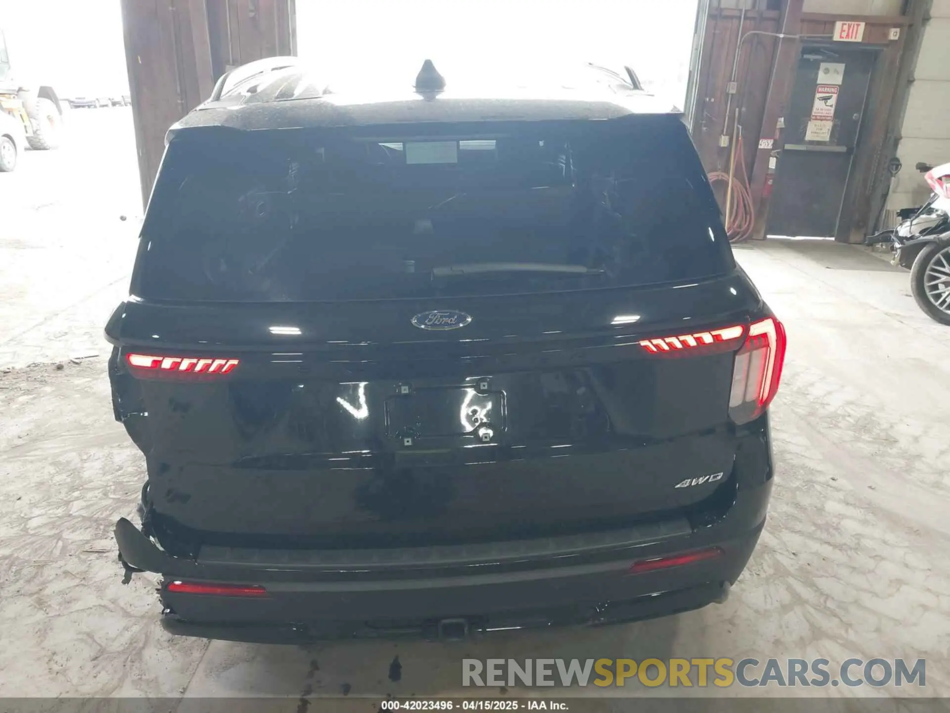 16 Photograph of a damaged car 1FMUK8KH5SGA50542 FORD EXPLORER 2025