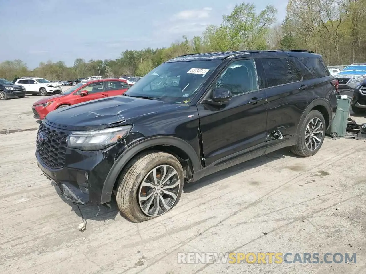 1 Photograph of a damaged car 1FMUK8KH5SGB54450 FORD EXPLORER 2025
