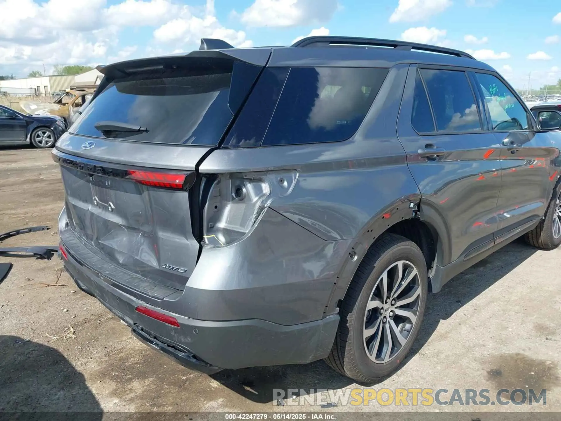 6 Photograph of a damaged car 1FMUK8KH9SGB29518 FORD EXPLORER 2025