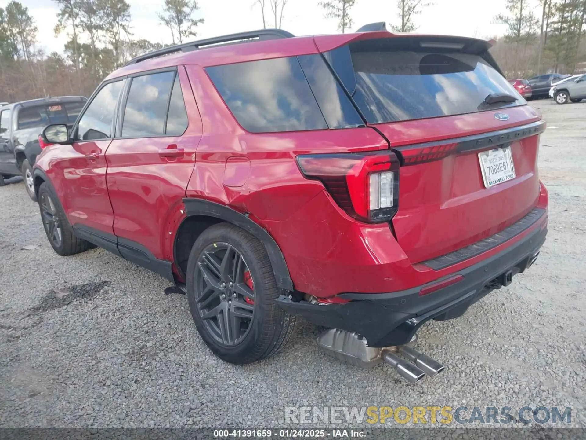3 Photograph of a damaged car 1FMWK8GC4SGB27021 FORD EXPLORER 2025