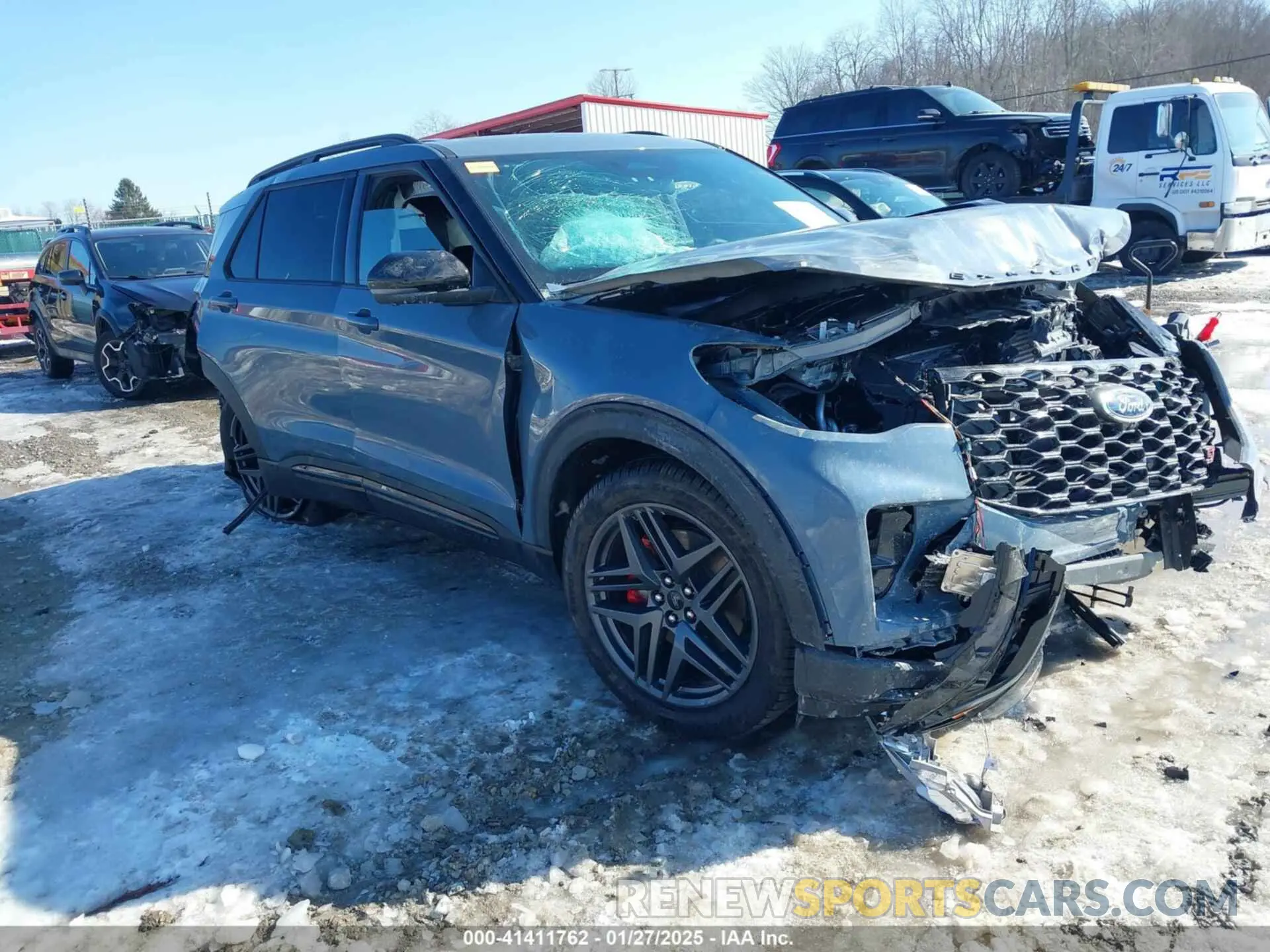 1 Photograph of a damaged car 1FMWK8GC6SGA62334 FORD EXPLORER 2025