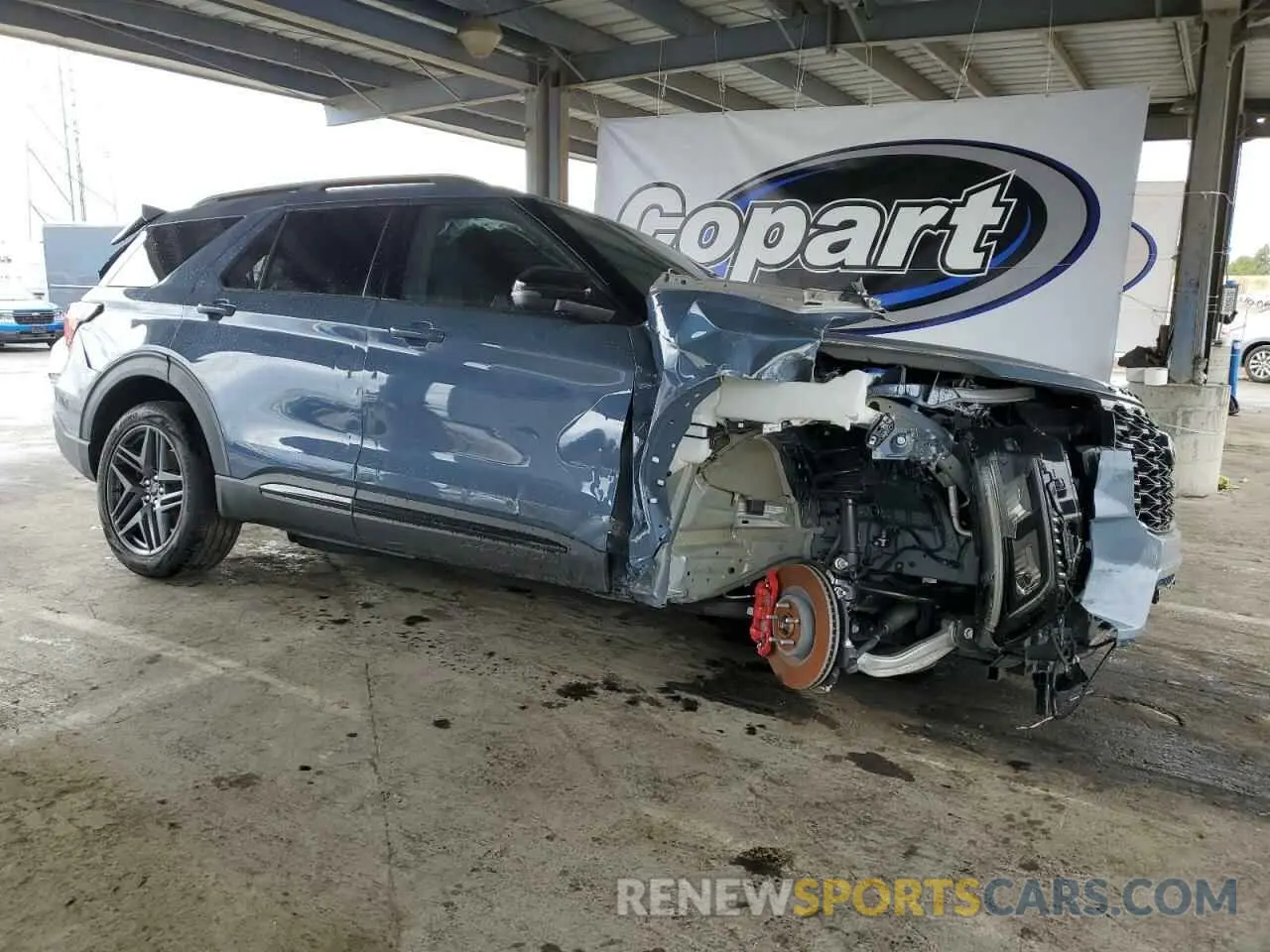 4 Photograph of a damaged car 1FMWK8GC7SGA09030 FORD EXPLORER 2025