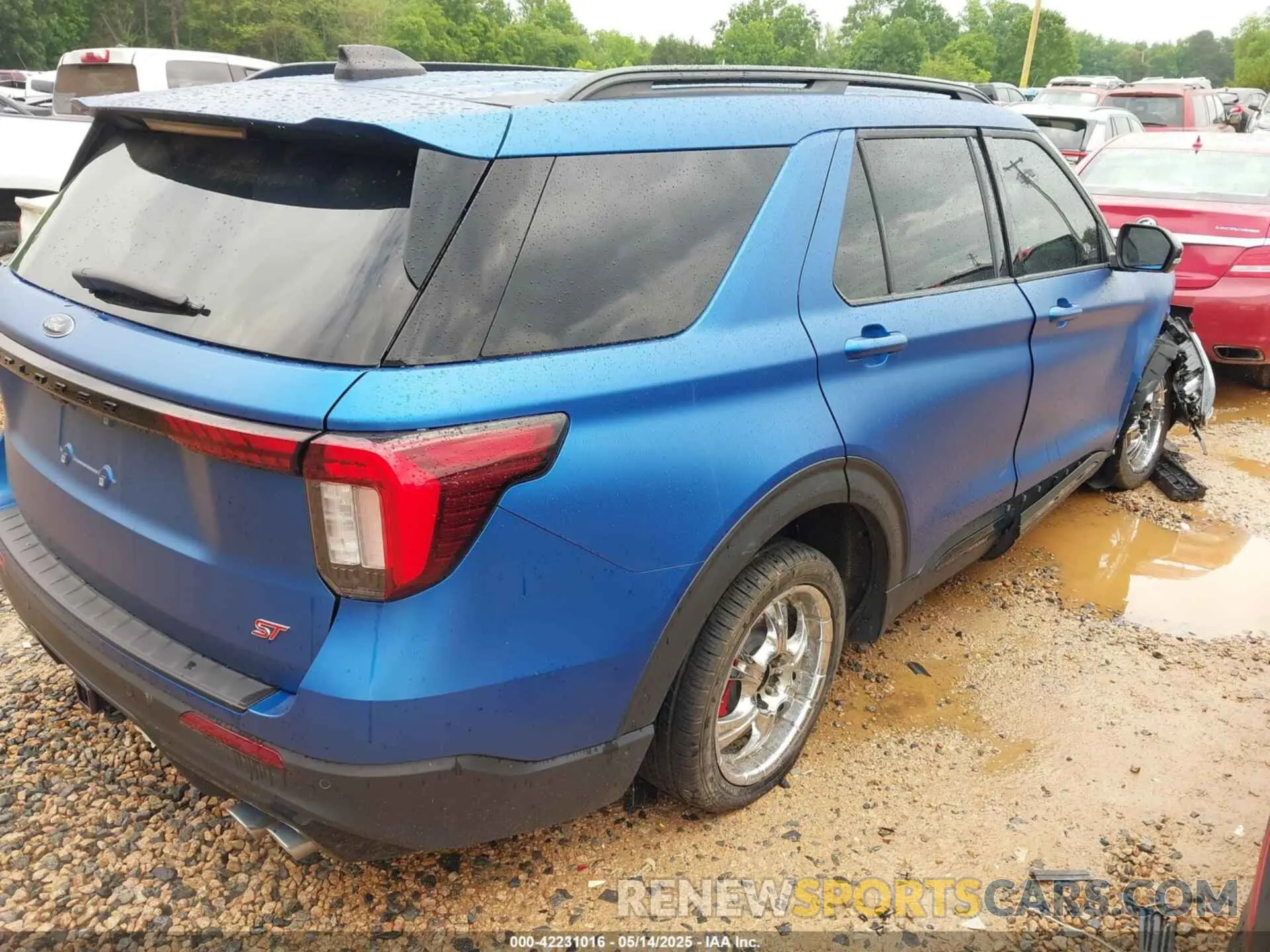 4 Photograph of a damaged car 1FMWK8GC9SGA56821 FORD EXPLORER 2025