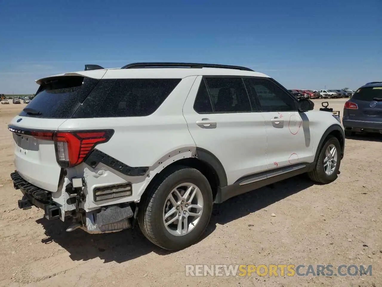 3 Photograph of a damaged car 1FMUK7DH1SGA05685 FORD EXPLORER A 2025
