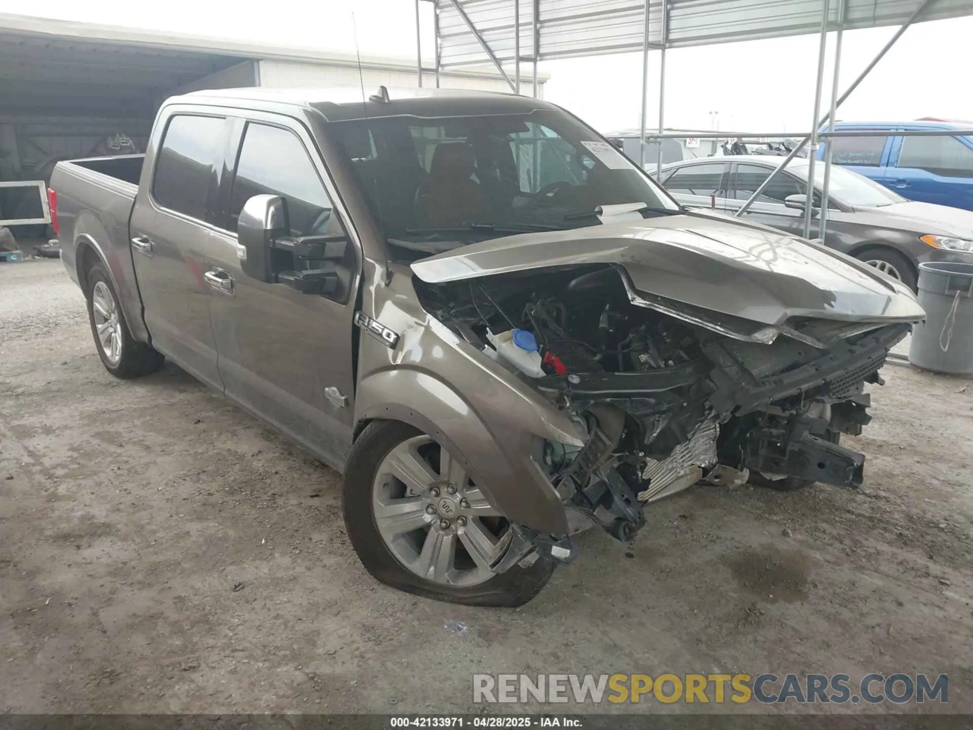 1 Photograph of a damaged car 1FTEW1C43KFC85639 FORD F-150 2019