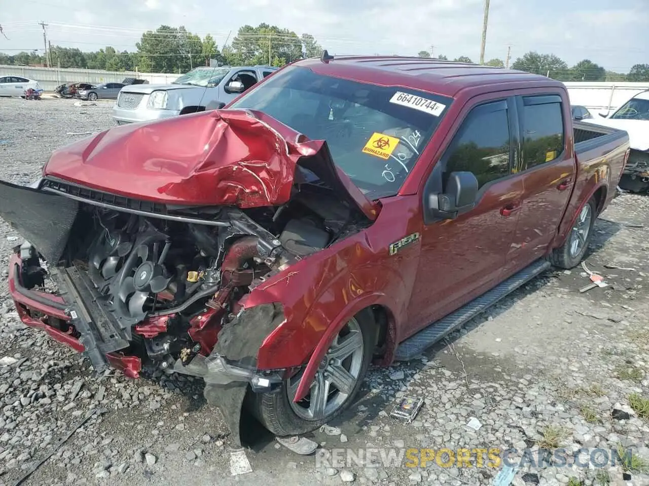 1 Photograph of a damaged car 1FTEW1C44KFD08541 FORD F-150 2019