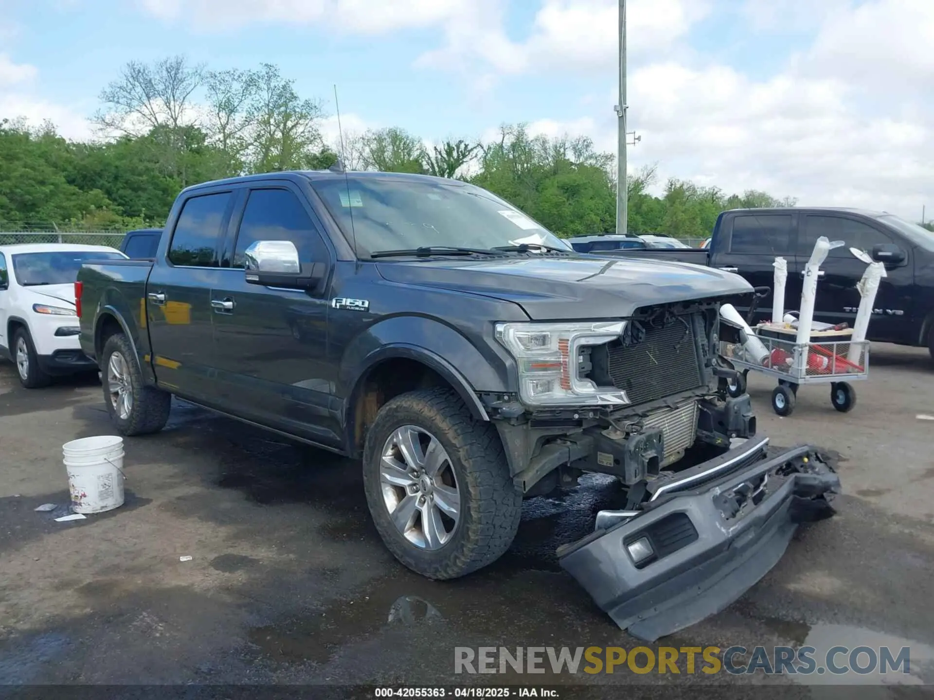 1 Photograph of a damaged car 1FTEW1C49KFB49046 FORD F-150 2019