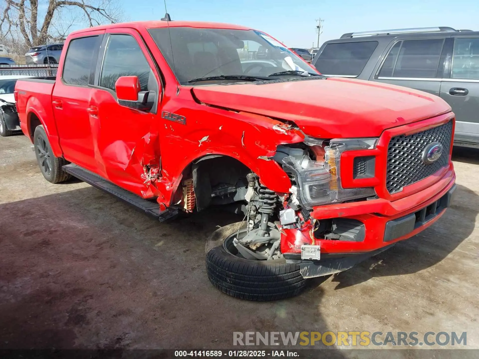 1 Photograph of a damaged car 1FTEW1C4XKFC45445 FORD F-150 2019