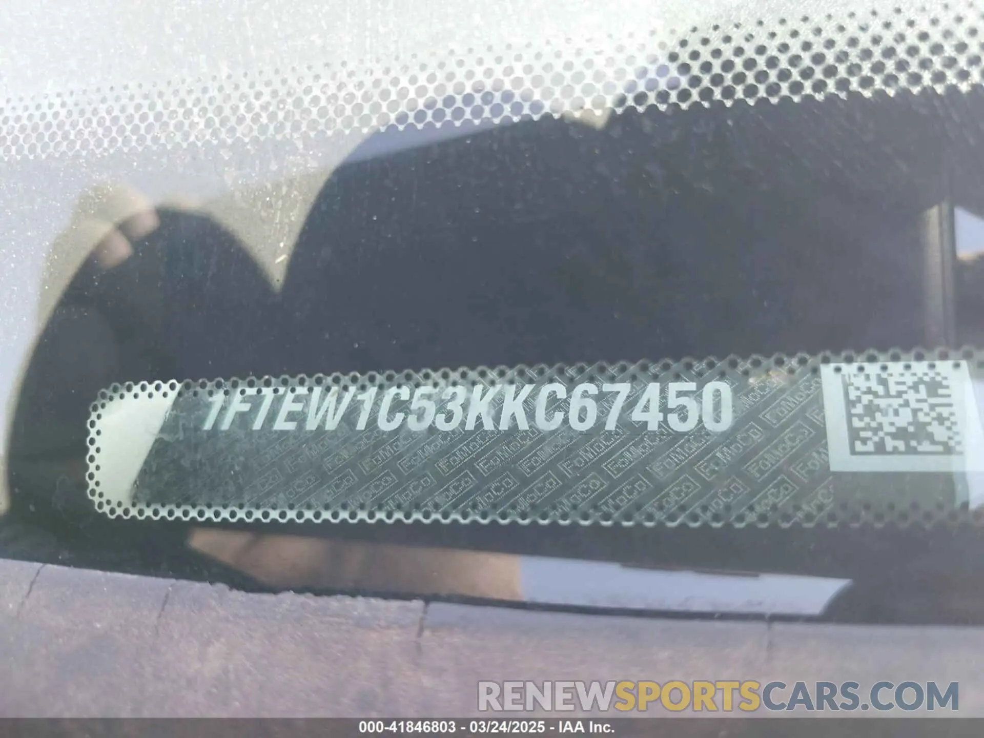 9 Photograph of a damaged car 1FTEW1C53KKC67450 FORD F-150 2019