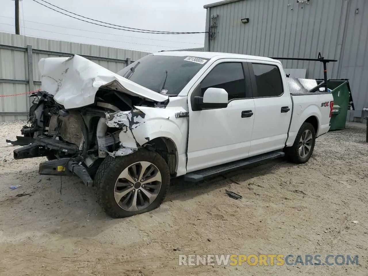 1 Photograph of a damaged car 1FTEW1C57KFD41736 FORD F-150 2019