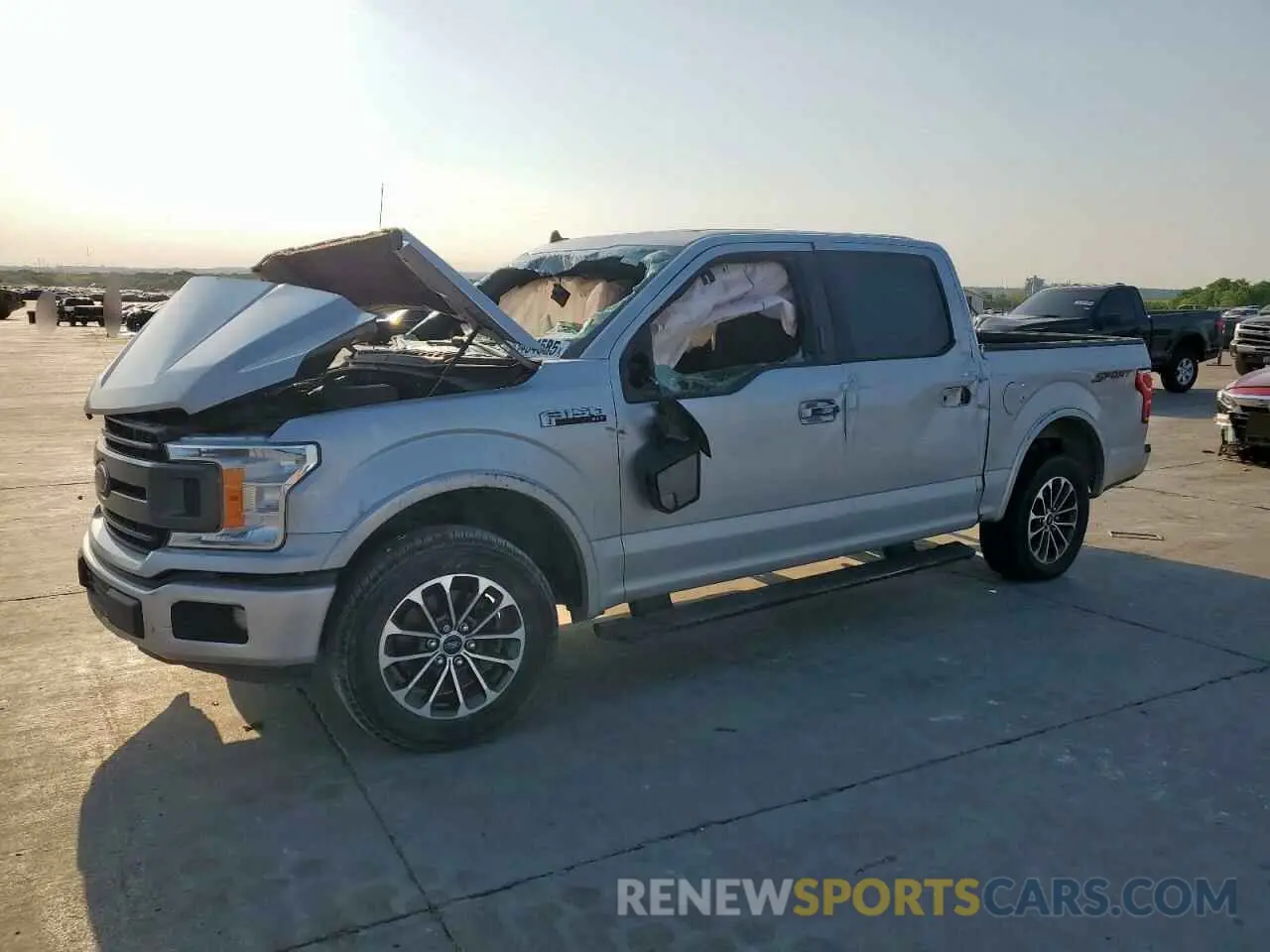 1 Photograph of a damaged car 1FTEW1C57KKC66530 FORD F-150 2019
