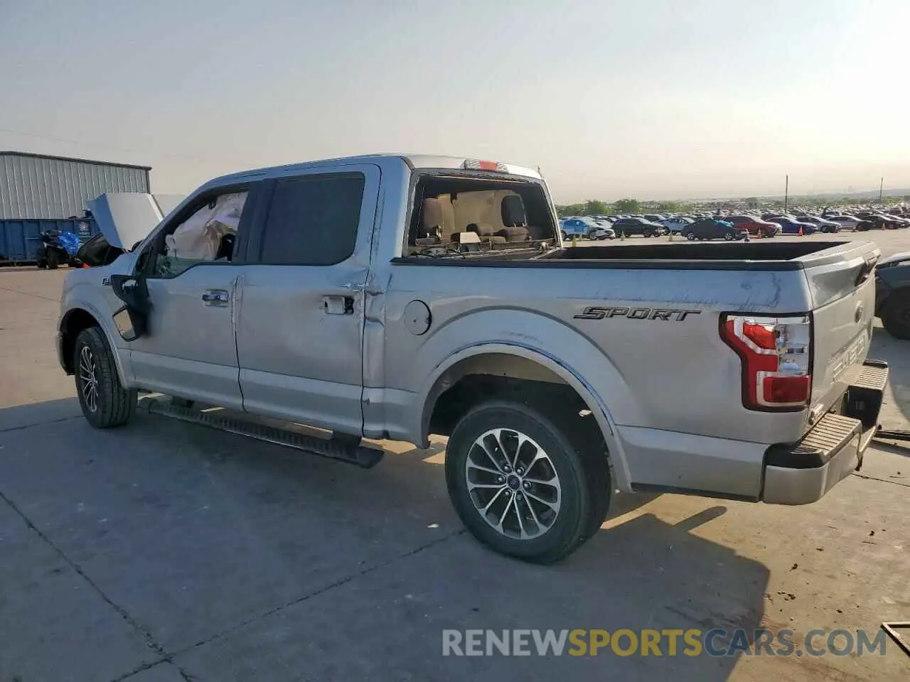 2 Photograph of a damaged car 1FTEW1C57KKC66530 FORD F-150 2019
