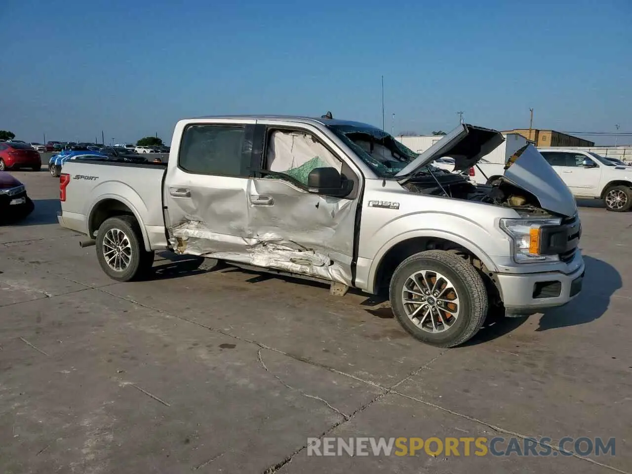 4 Photograph of a damaged car 1FTEW1C57KKC66530 FORD F-150 2019