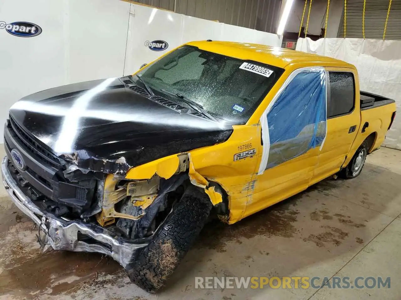 1 Photograph of a damaged car 1FTEW1C57KKD92001 FORD F-150 2019