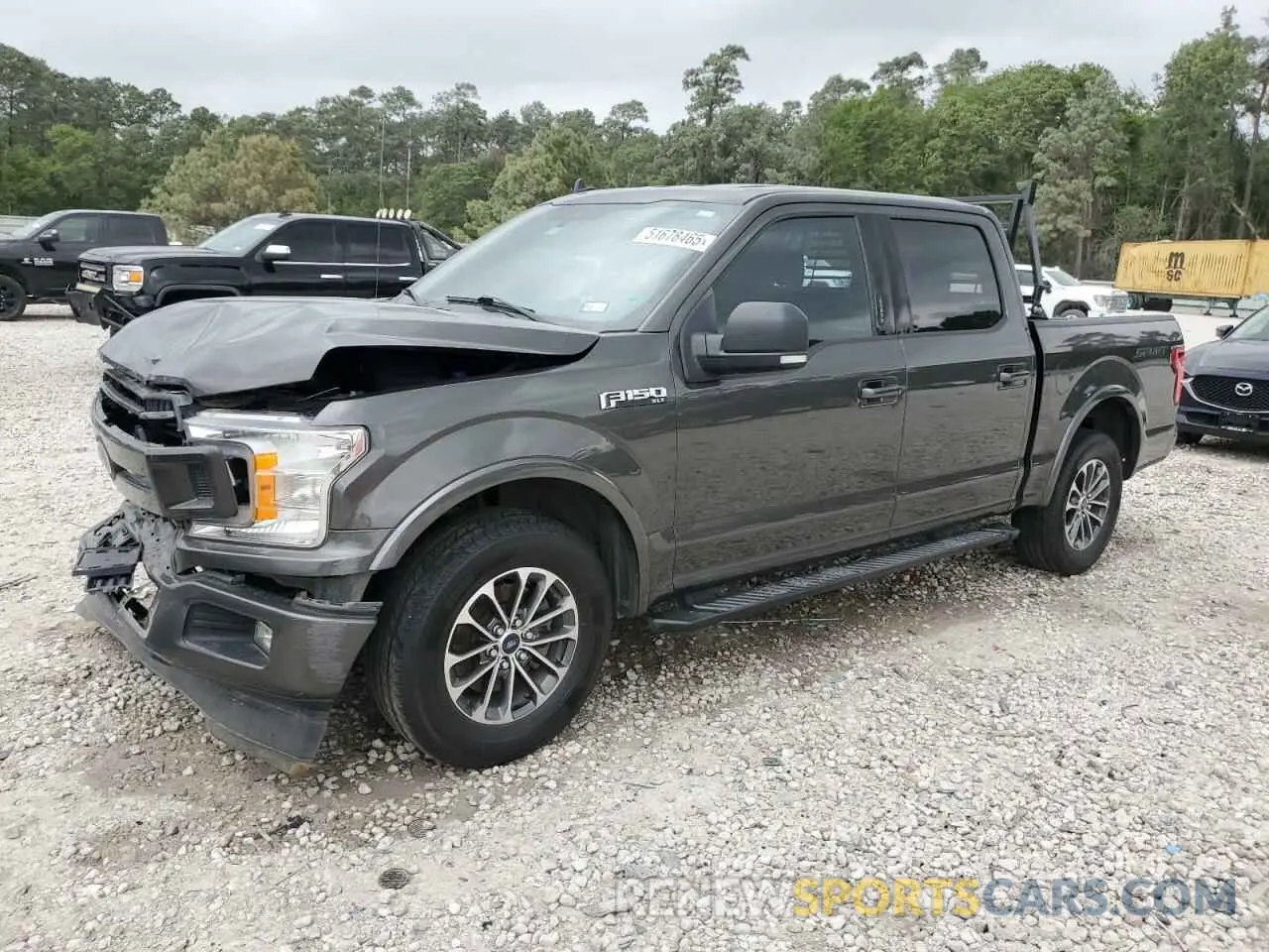 1 Photograph of a damaged car 1FTEW1C58KKF00819 FORD F-150 2019