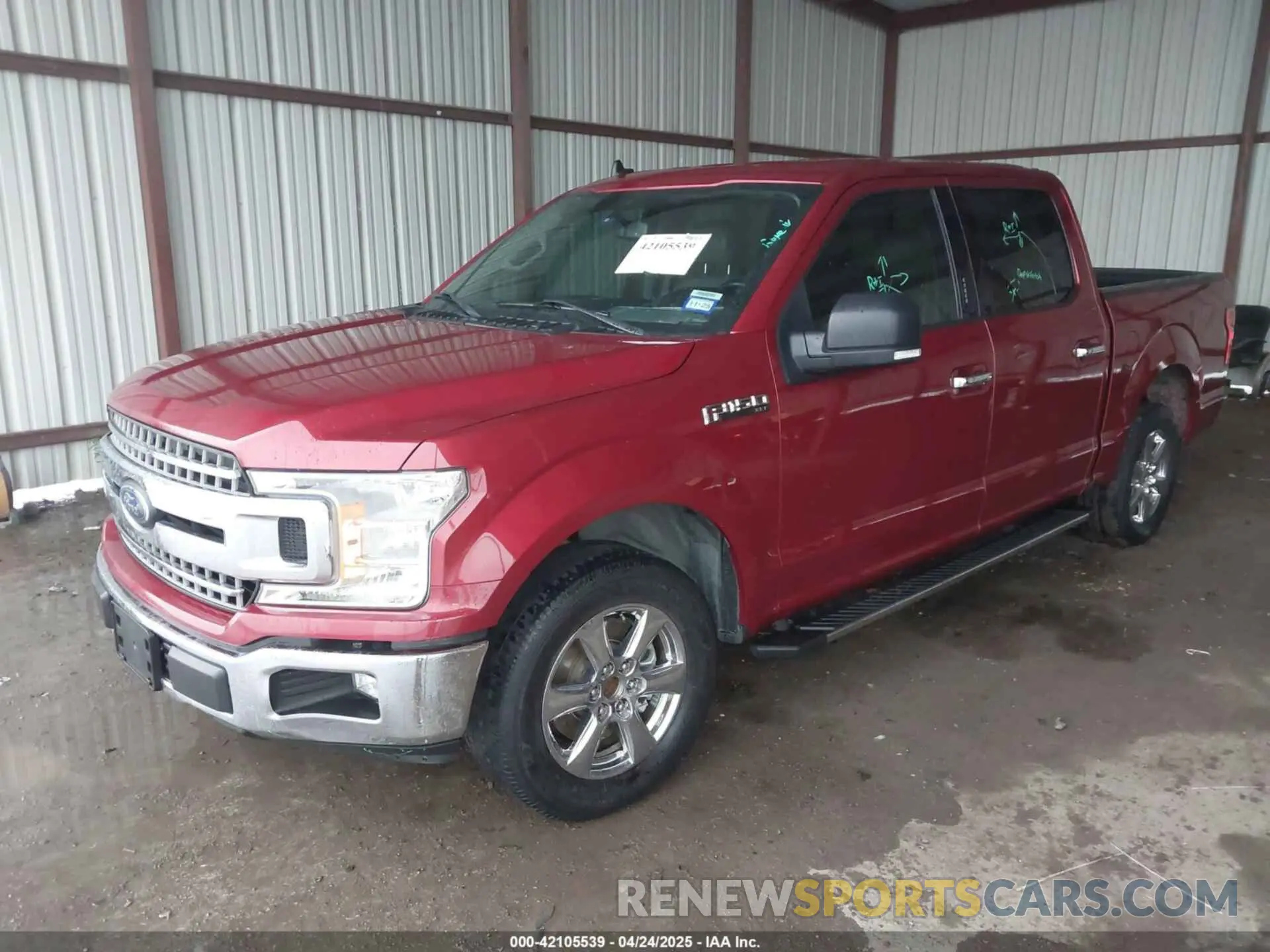 2 Photograph of a damaged car 1FTEW1C5XKKC83659 FORD F-150 2019