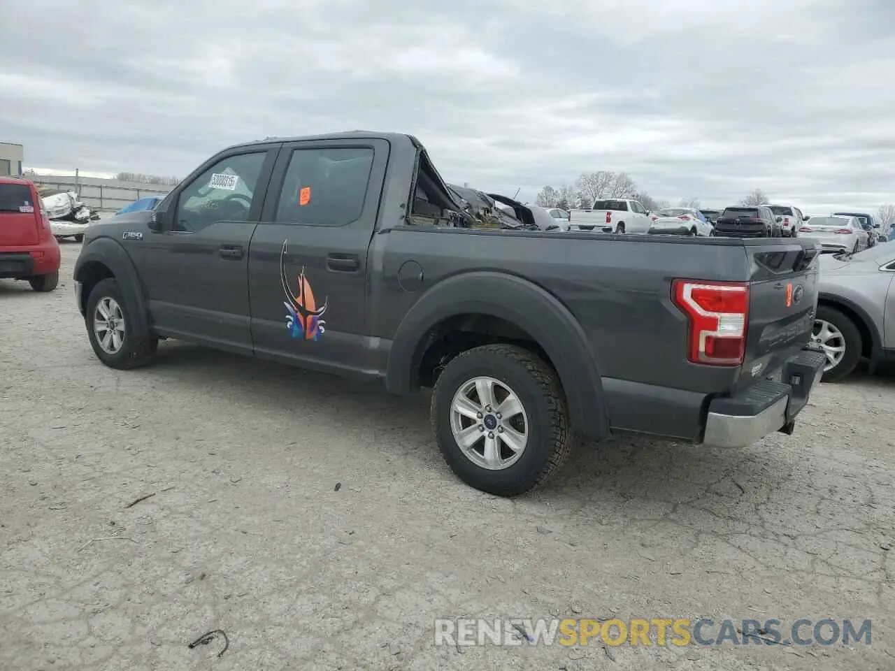 2 Photograph of a damaged car 1FTEW1CB4KKE45601 FORD F-150 2019
