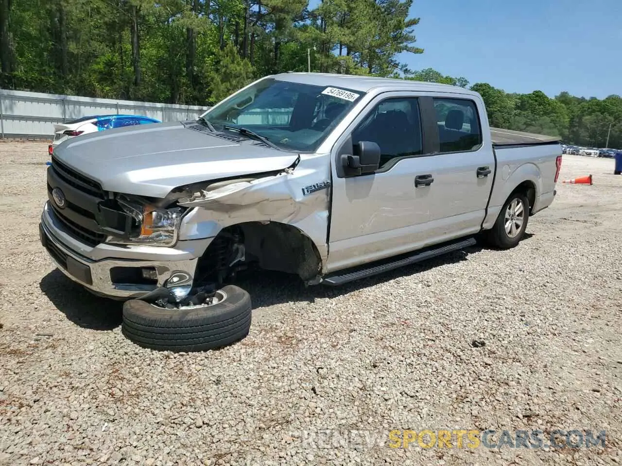 1 Photograph of a damaged car 1FTEW1CB6KFB42814 FORD F-150 2019