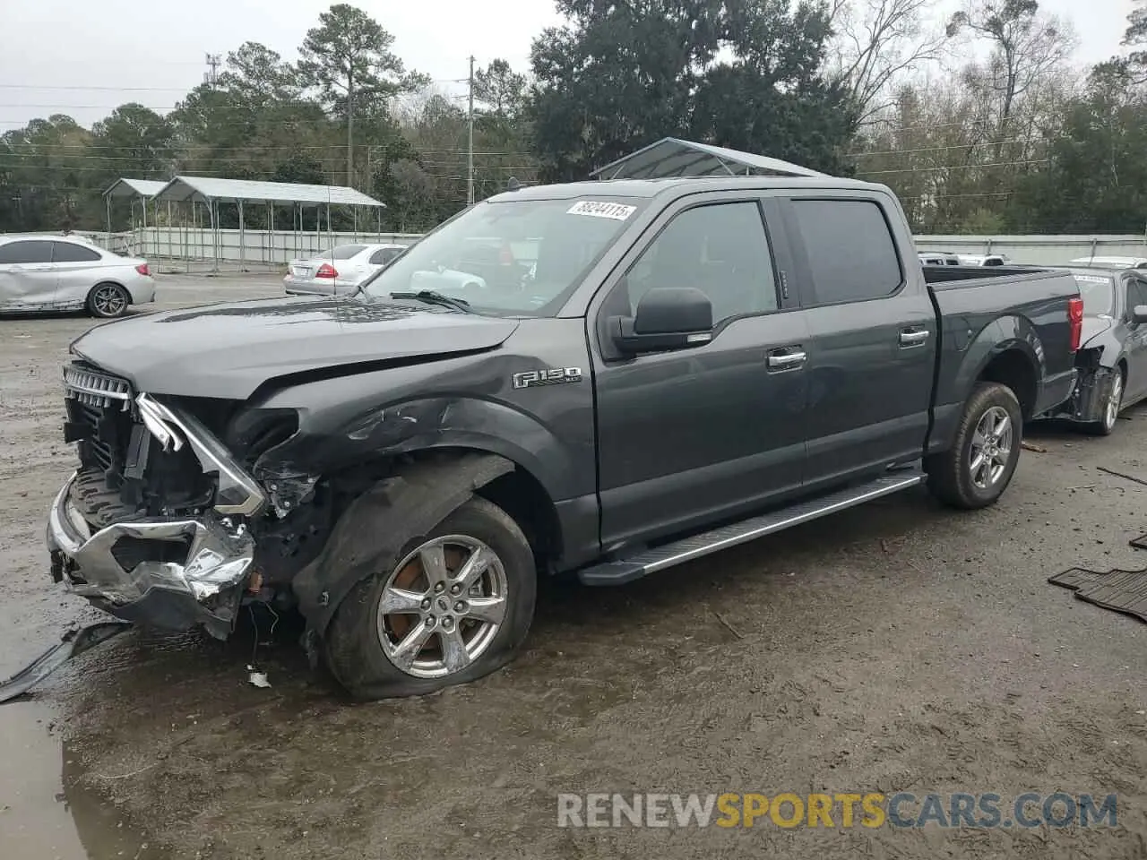 1 Photograph of a damaged car 1FTEW1CPXKFC39882 FORD F-150 2019