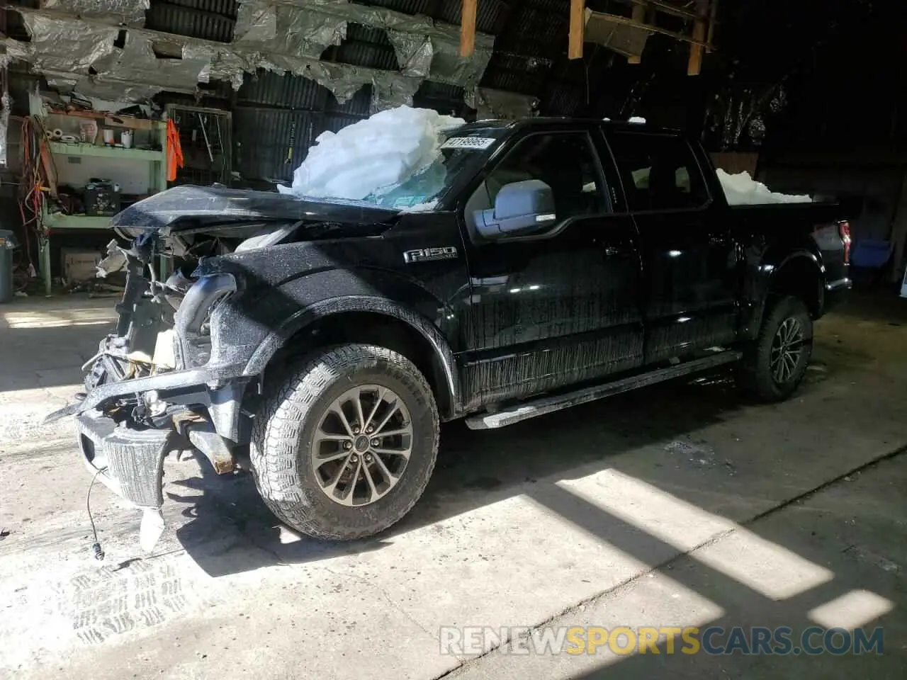 1 Photograph of a damaged car 1FTEW1E40KFC15335 FORD F-150 2019