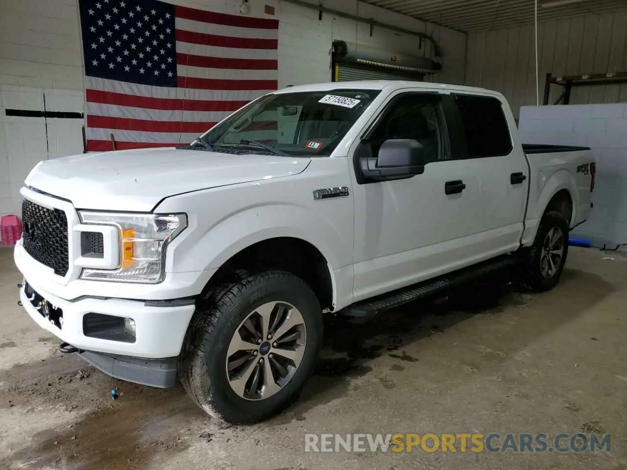 1 Photograph of a damaged car 1FTEW1E41KFD07022 FORD F-150 2019