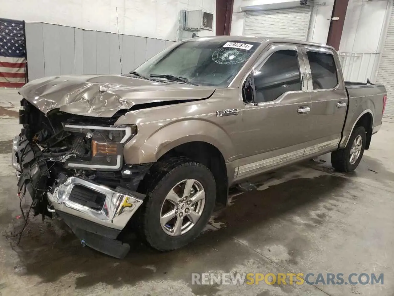 1 Photograph of a damaged car 1FTEW1E41KKE94771 FORD F-150 2019
