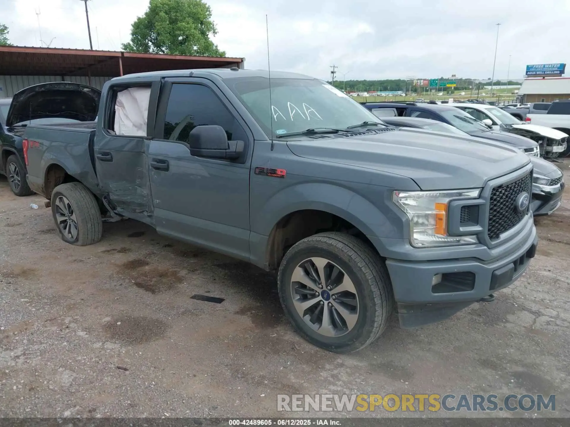 1 Photograph of a damaged car 1FTEW1E42KKD03777 FORD F-150 2019