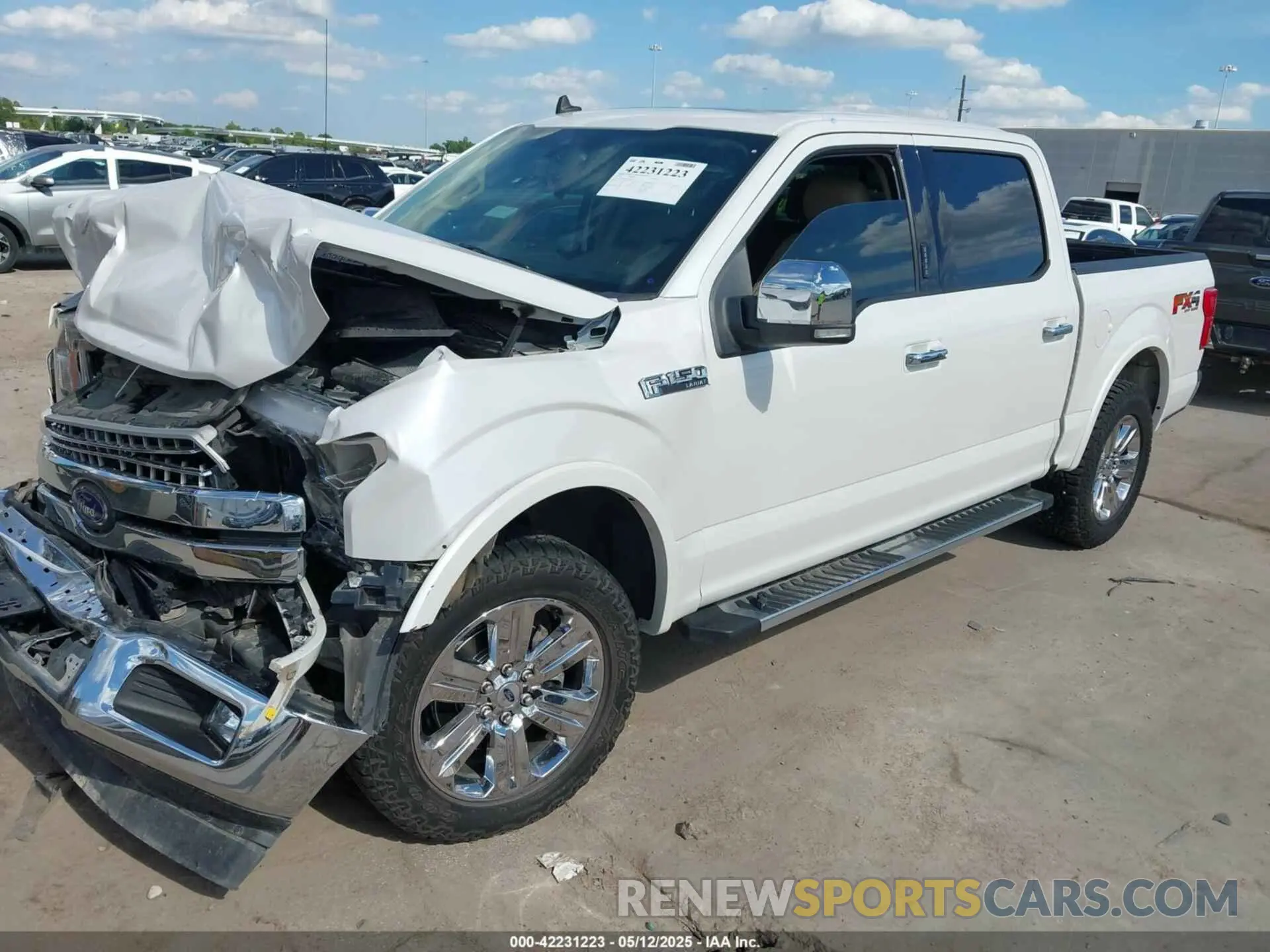 2 Photograph of a damaged car 1FTEW1E42KKD71450 FORD F-150 2019