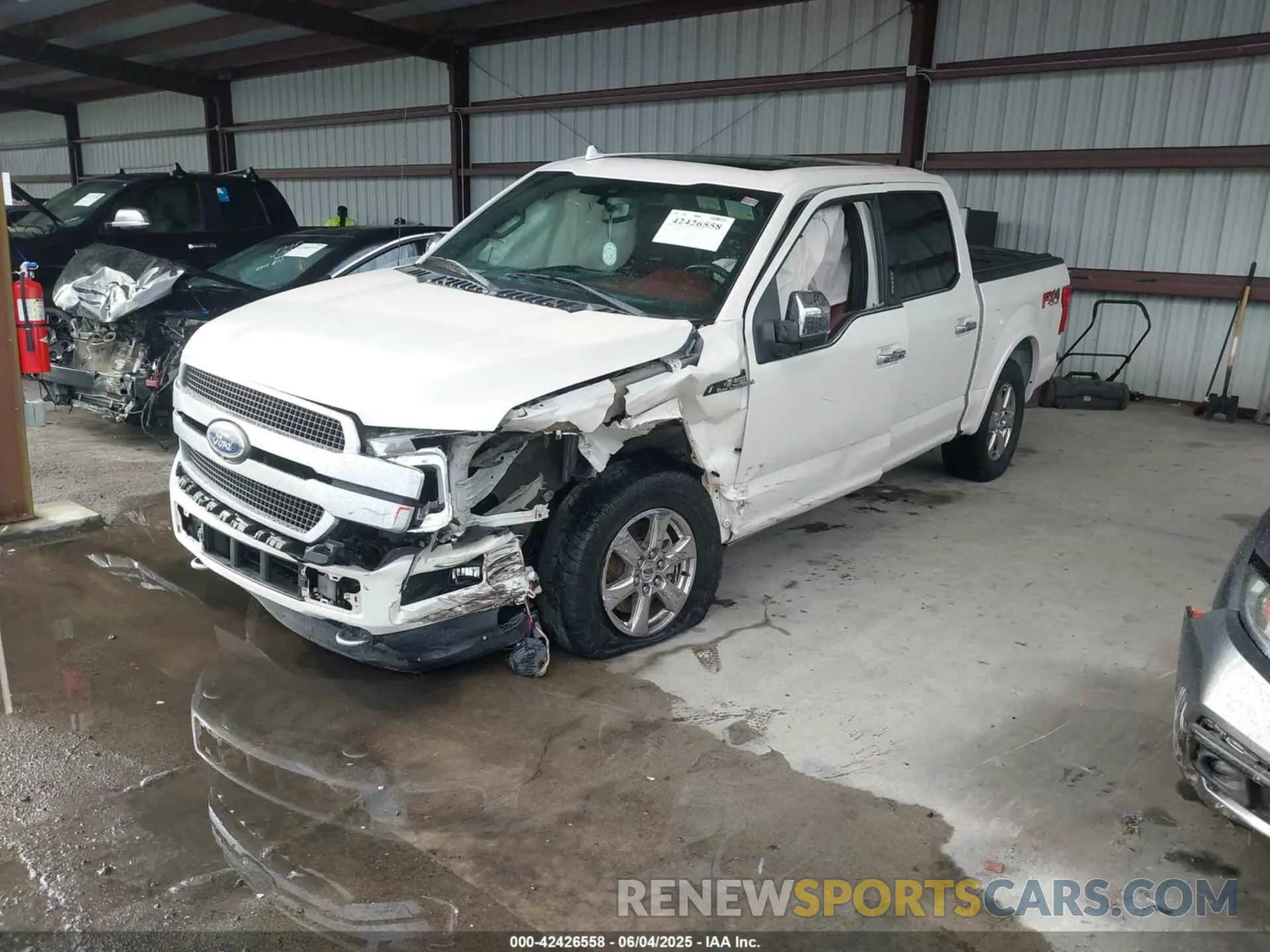 2 Photograph of a damaged car 1FTEW1E43KFA95885 FORD F-150 2019