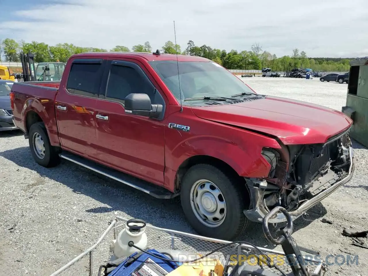 4 Photograph of a damaged car 1FTEW1E43KFB11681 FORD F-150 2019