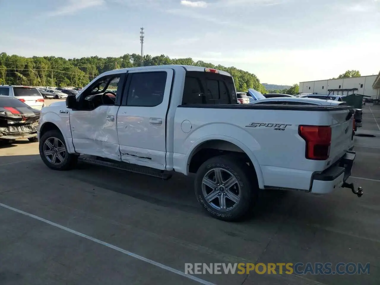 2 Photograph of a damaged car 1FTEW1E43KFB14659 FORD F-150 2019