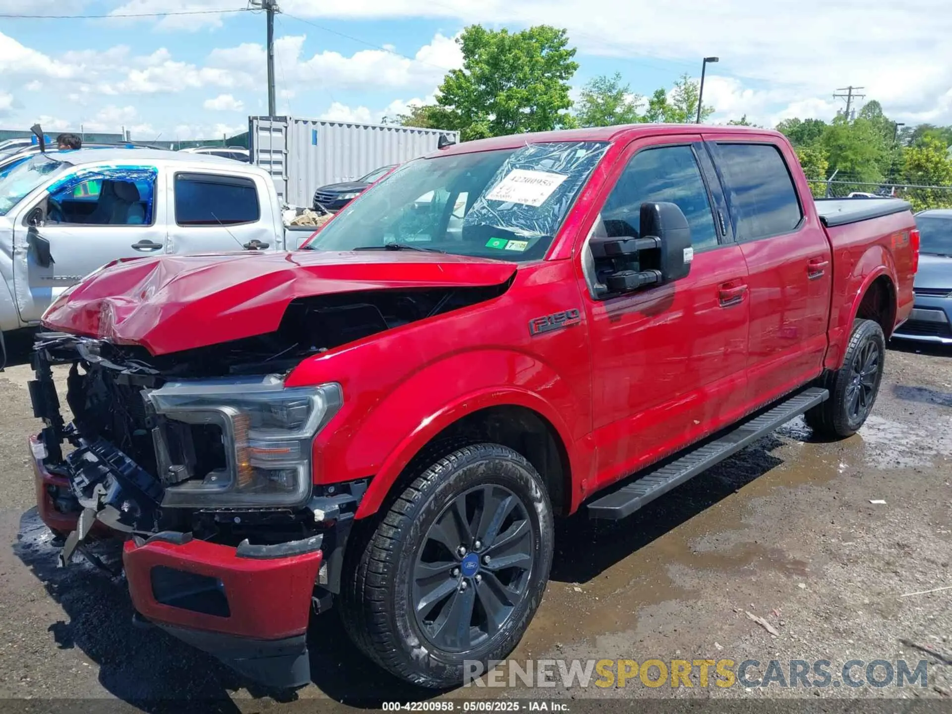 2 Photograph of a damaged car 1FTEW1E43KFB75154 FORD F-150 2019