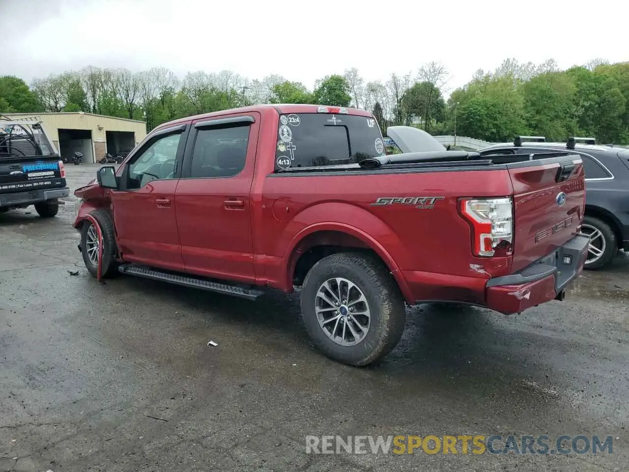2 Photograph of a damaged car 1FTEW1E43KFB93928 FORD F-150 2019