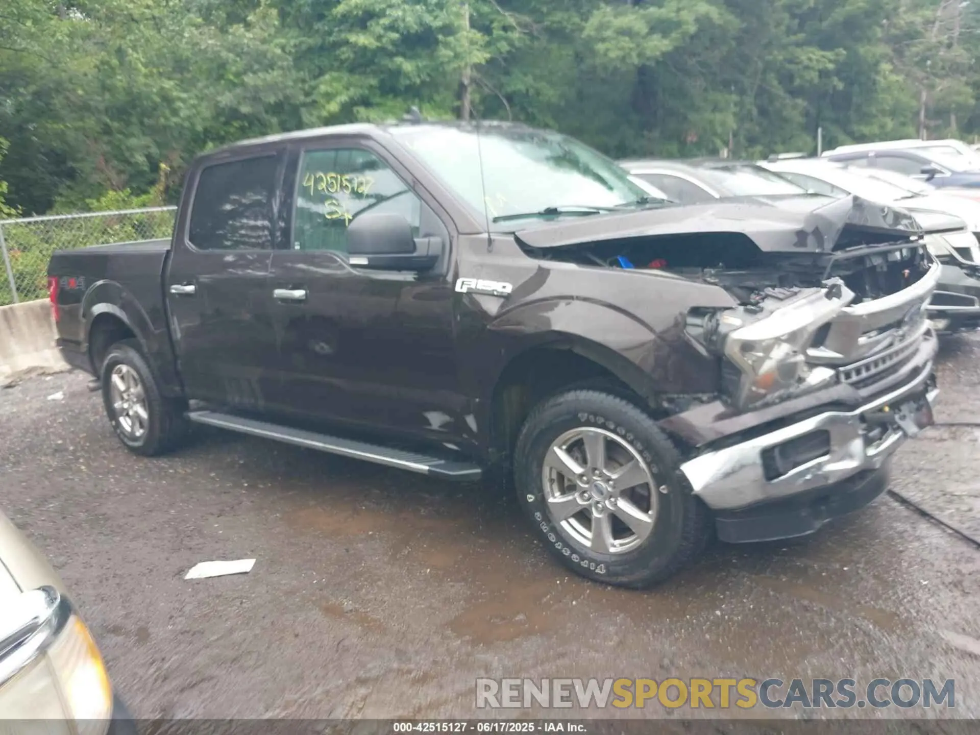 1 Photograph of a damaged car 1FTEW1E43KFC42089 FORD F-150 2019