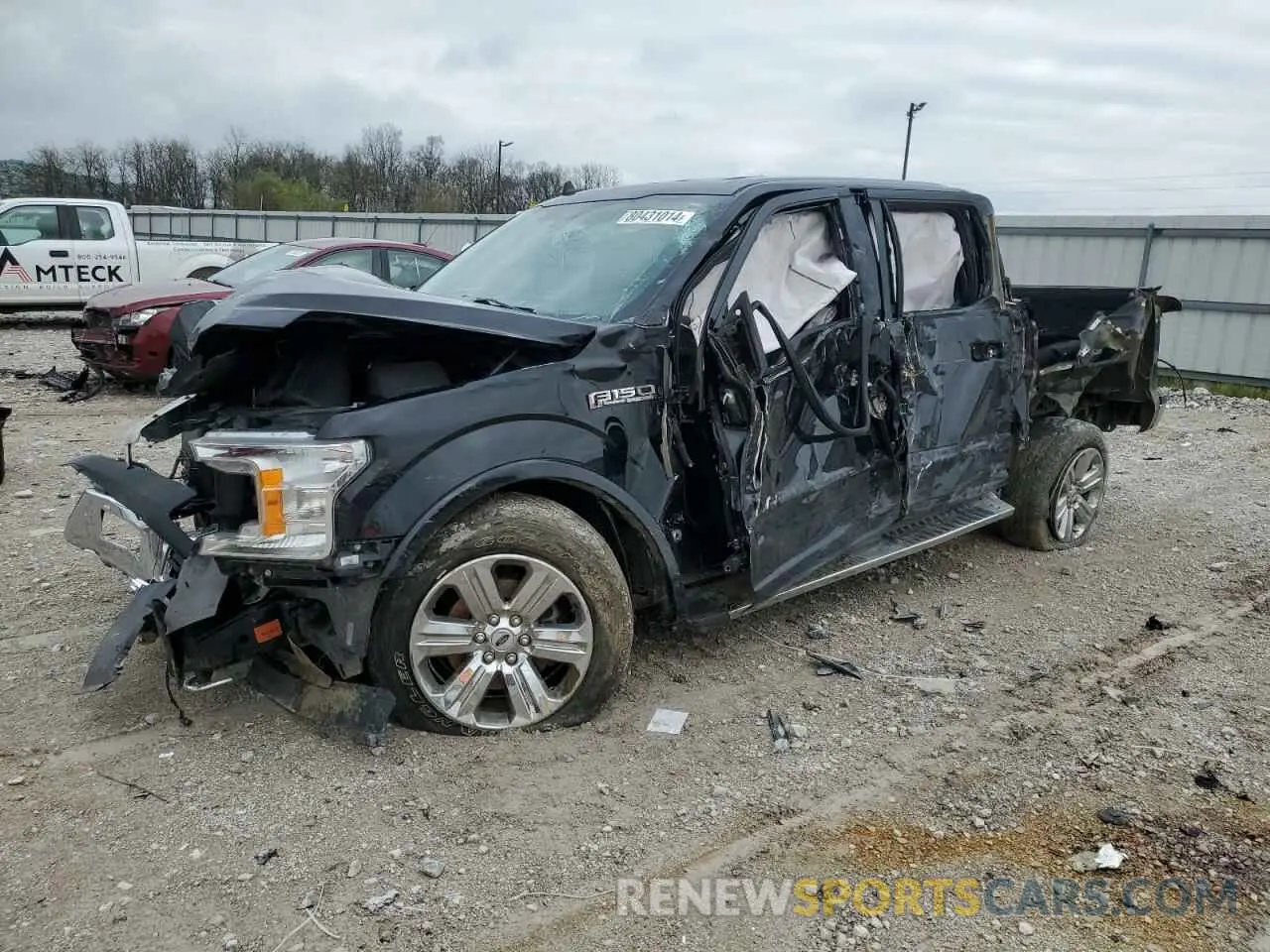 1 Photograph of a damaged car 1FTEW1E43KFC82737 FORD F-150 2019