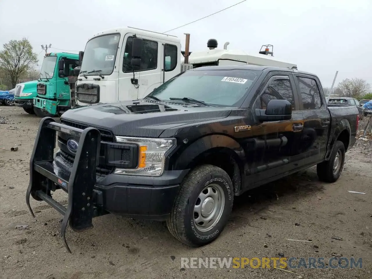 1 Photograph of a damaged car 1FTEW1E43KFC88747 FORD F-150 2019